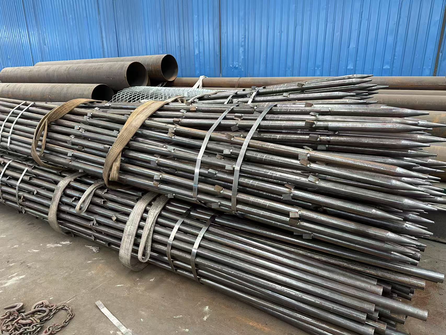 抚顺隧道基坑支护锁脚锚杆热轧无缝管